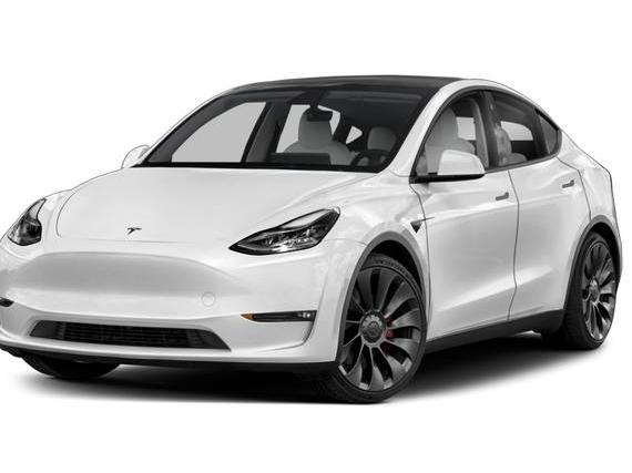 TESLA MODEL Y 2021 5YJYGDEEXMF076097 image